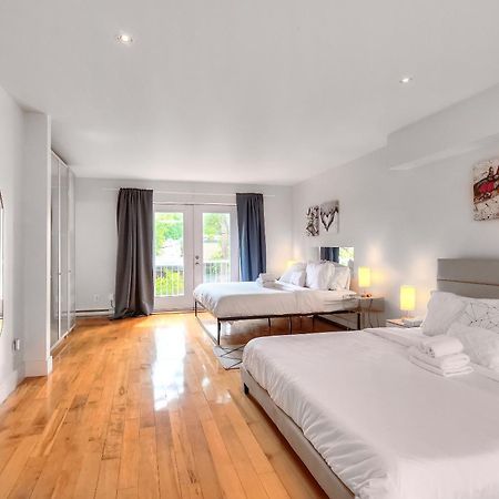 Ferienwohnung Loft The White Pearl Plateau-Mont-Royal 3 Beds Montréal Exterior foto