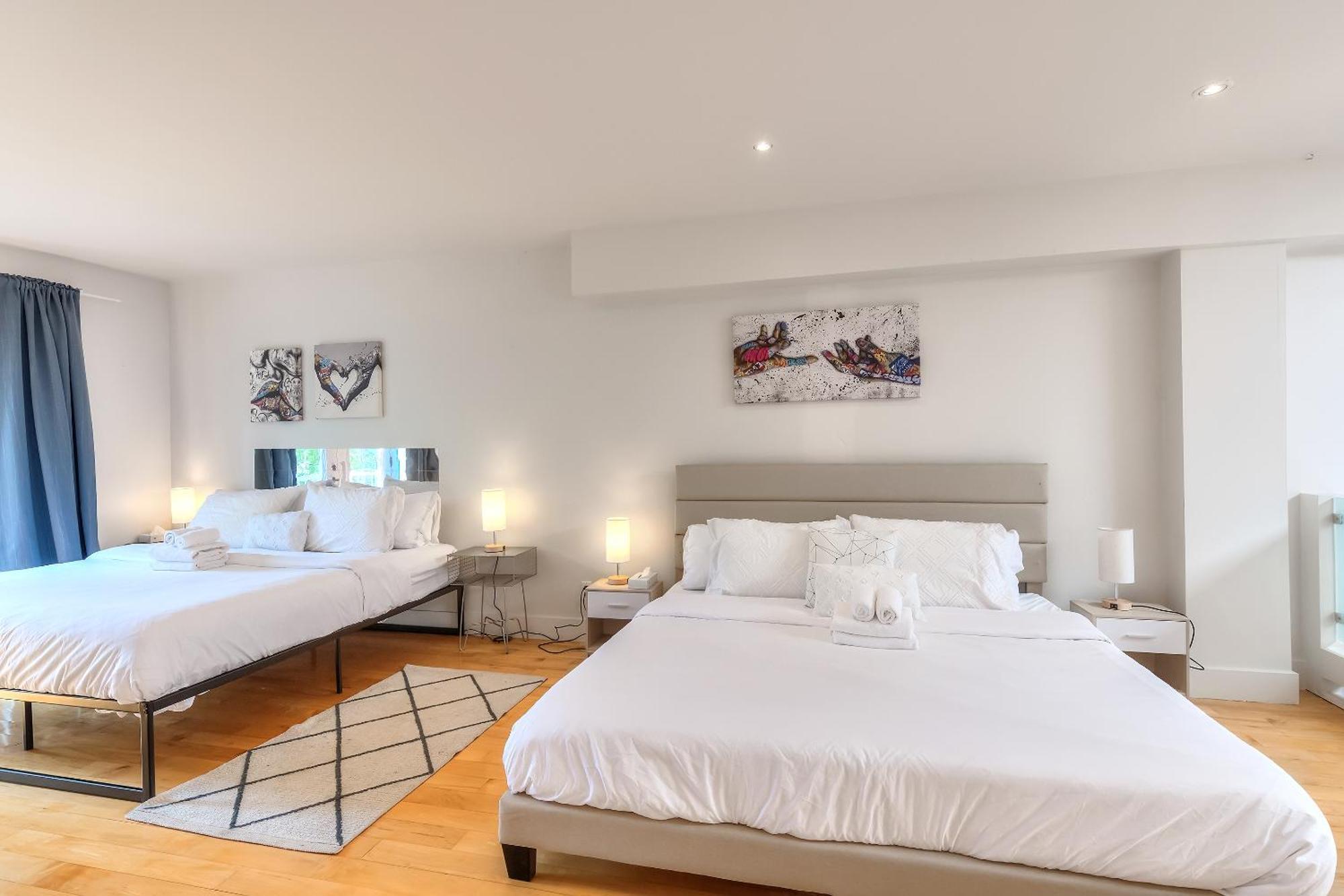 Ferienwohnung Loft The White Pearl Plateau-Mont-Royal 3 Beds Montréal Exterior foto